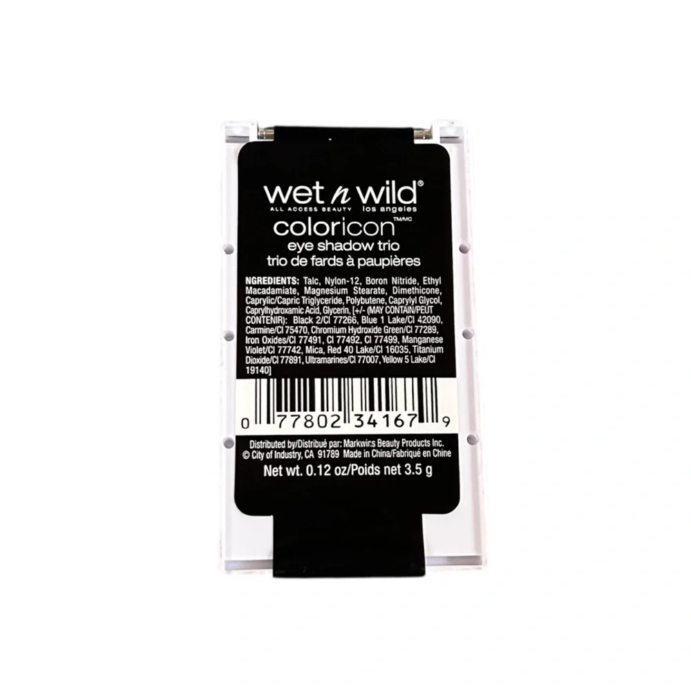 Wet n Wild Three’s A Party ColorIcon Eyeshadow Trio Limited Edition Pop Art NWT